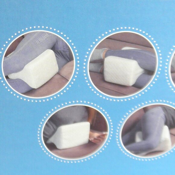 NWT 5 Star United Knee Pillow for side sleepers, hip, back pain, sciatica. - Picture 15 of 16